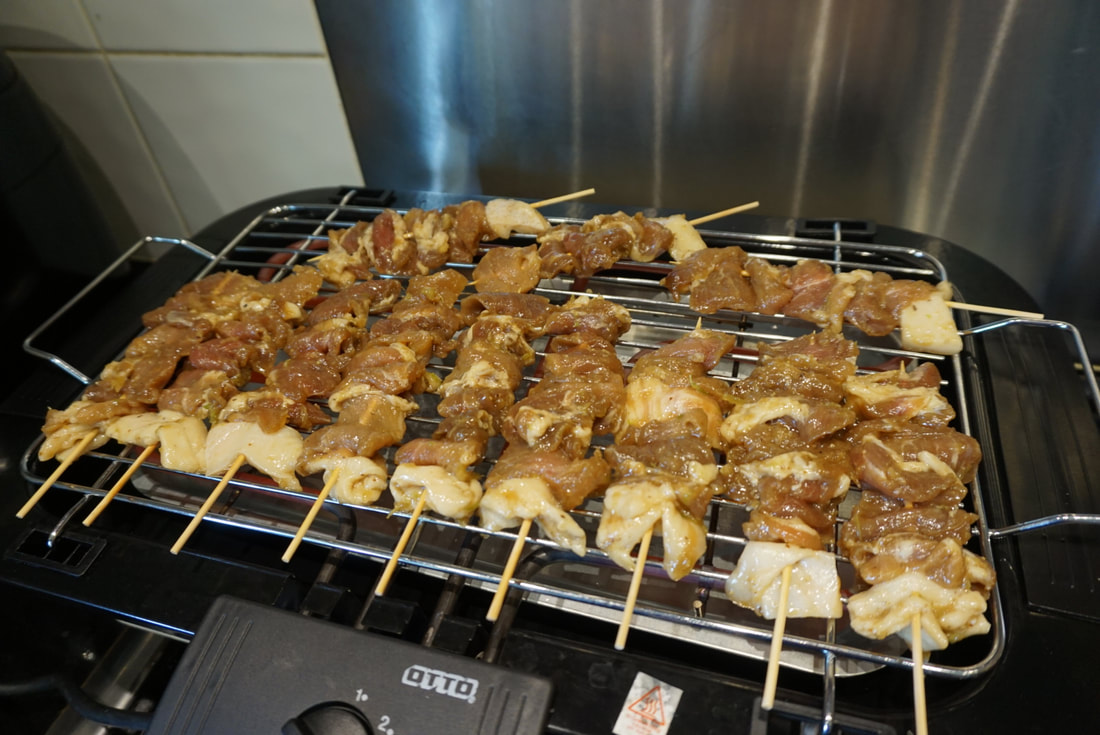 Image presents Grilled Pork Skewers with Sticky Rice 4