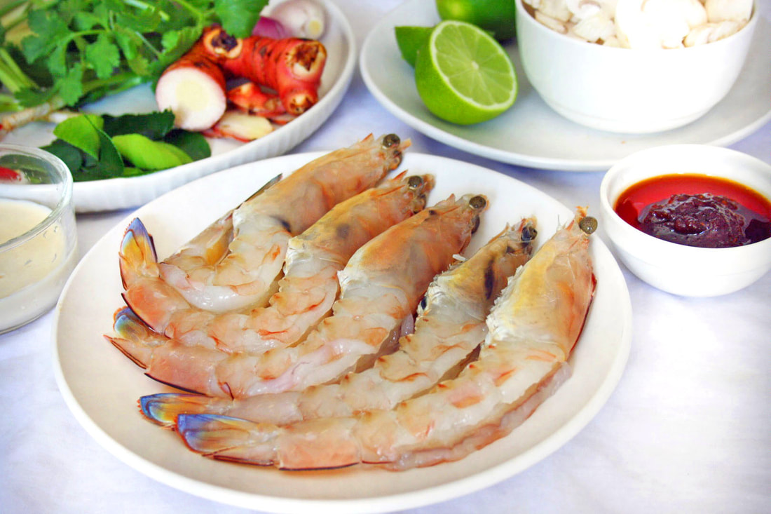 Image presents Shrimp _Tom Yum Goong Recipe