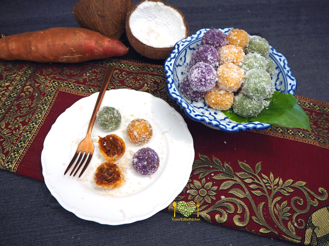 Image presents Thai Coconut Balls Recipe 5
