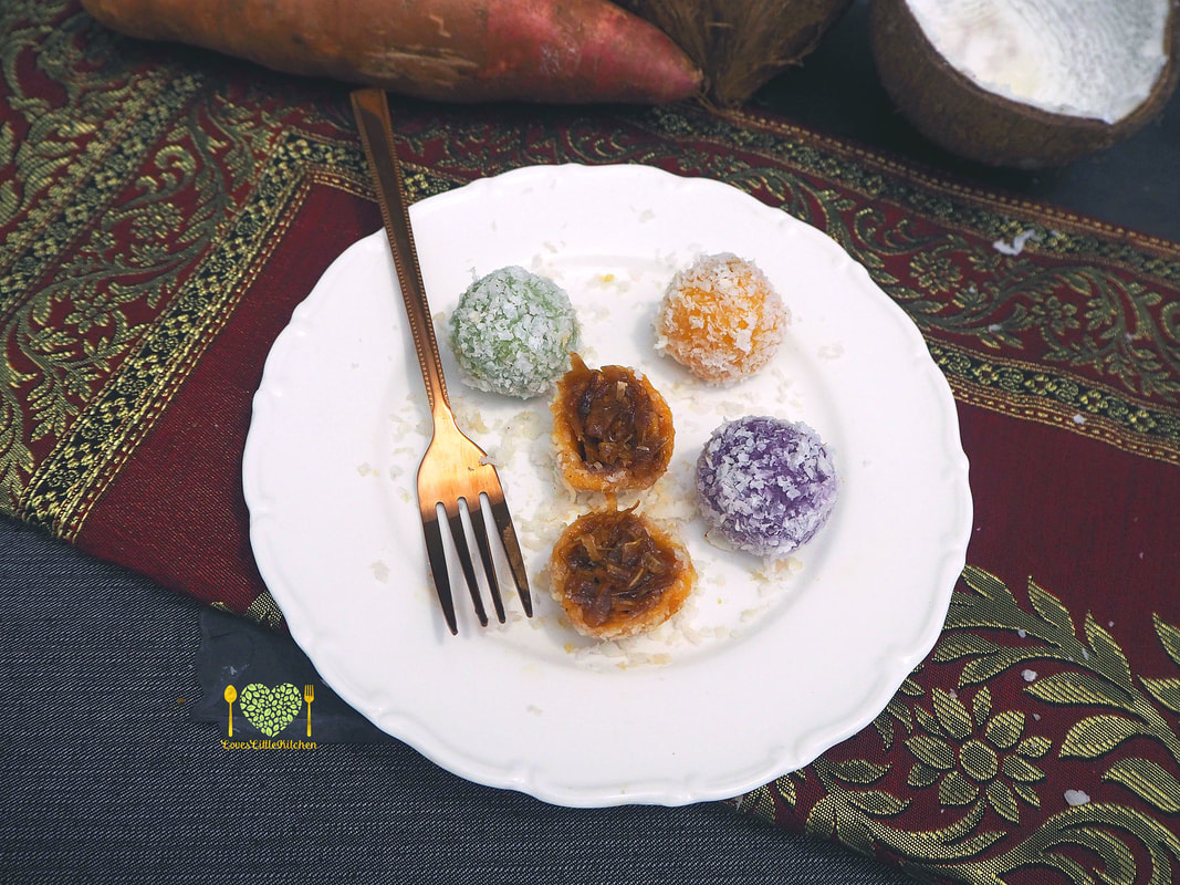 Image presents Thai Coconut Balls Recipe 6