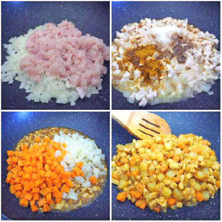 Image presents Thai Curry Puff Recipe 2