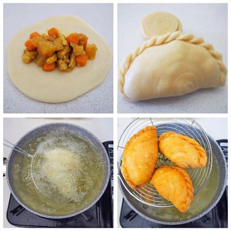 Image presents Thai Curry Puff Recipe 3