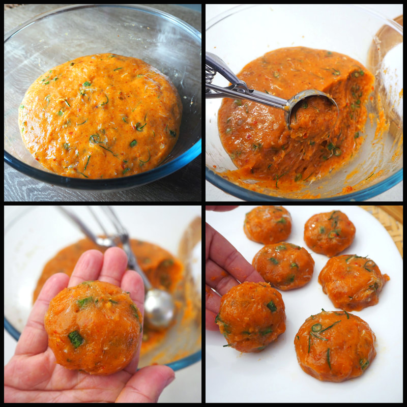 Image presents Thai Fish Cake Recipe 2