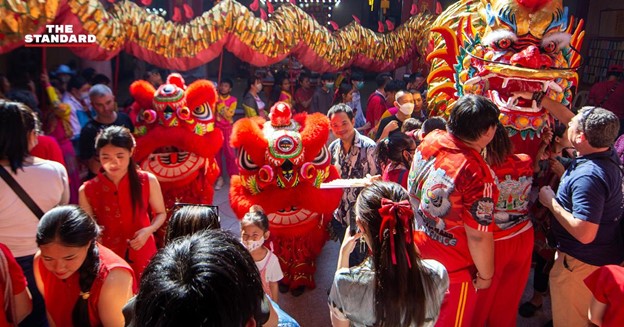 Image presents Chinese New Year, Chiang Mai, Thailand Photo credit : THESTANDARD